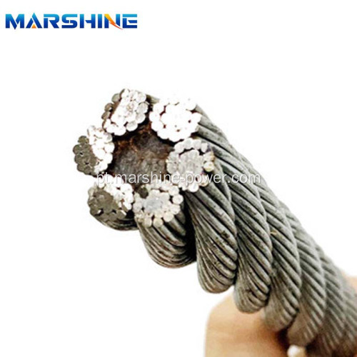 Alta qualidade 6x19 Galvanzied Bright Steel Wire Rope